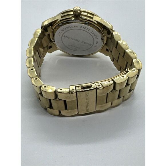 Michael Kors MK5160 Women's Gold Stainless Steel Analog Dial Quartz Watch JNA789 - Picture 9 of 11